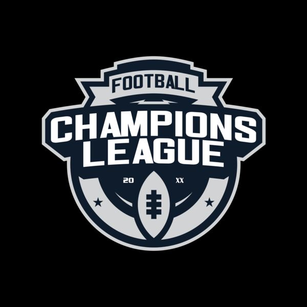 Champions League Football logo template Thumbnail