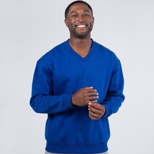 Men's/Unisex V-neck Fleece Thumbnail