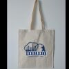 Budget Calico Tote Bag Thumbnail