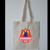 Budget Calico Tote Bag Thumbnail
