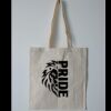 Budget Calico Tote Bag Thumbnail