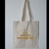 Budget Calico Tote Bag Thumbnail