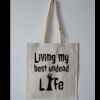 Budget Calico Tote Bag Thumbnail