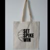 Budget Calico Tote Bag Thumbnail