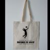 Budget Calico Tote Bag Thumbnail