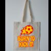 Budget Calico Tote Bag Thumbnail