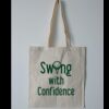 Budget Calico Tote Bag Thumbnail