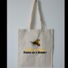 Budget Calico Tote Bag Thumbnail