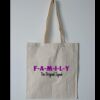 Budget Calico Tote Bag Thumbnail