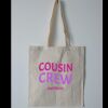 Budget Calico Tote Bag Thumbnail