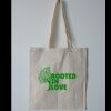 Budget Calico Tote Bag Thumbnail