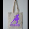 Budget Calico Tote Bag Thumbnail